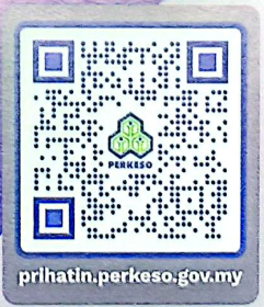 QR Code Prihatin PERKESO